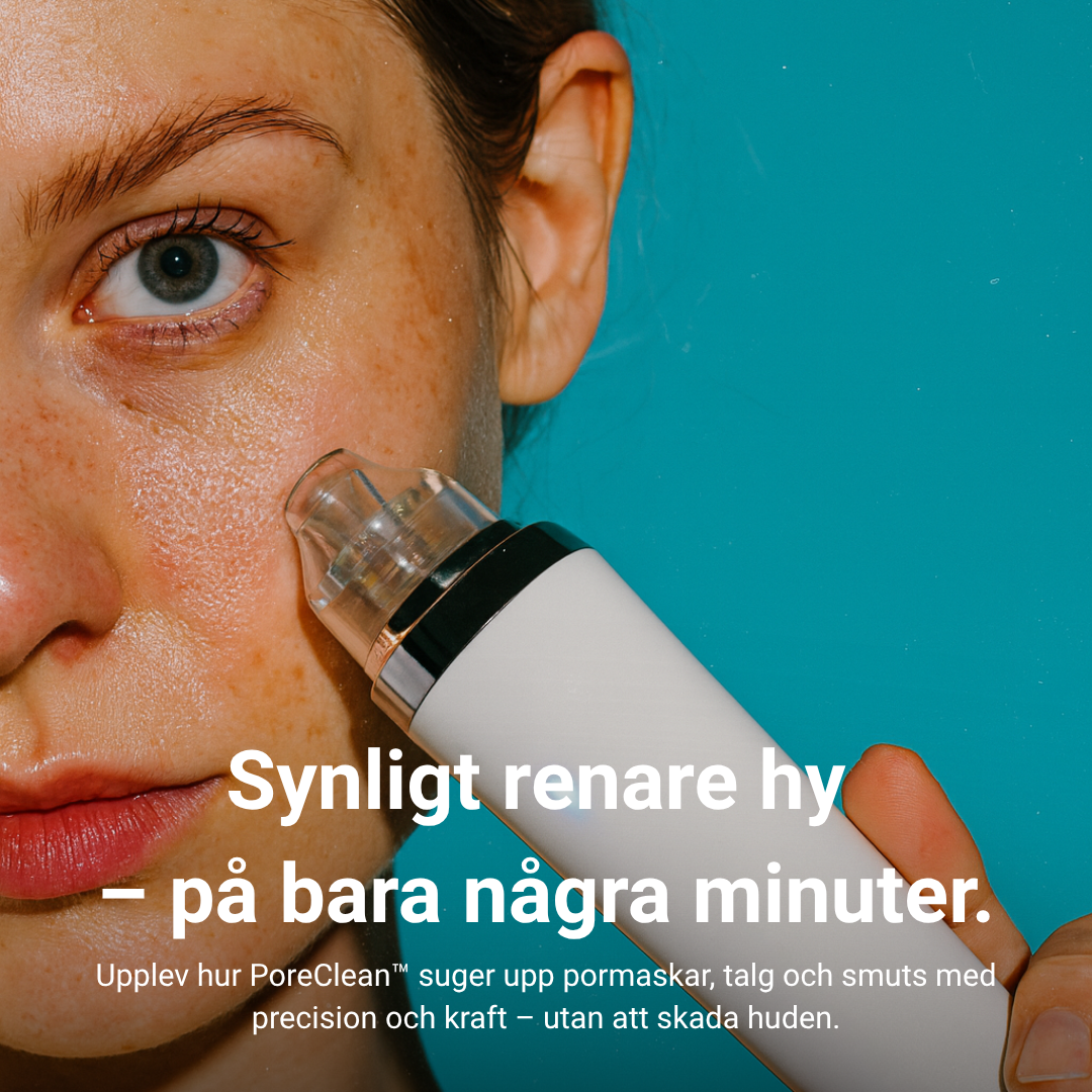 PoreClean™ – Smart hudrengöring med avancerad vakuumteknik