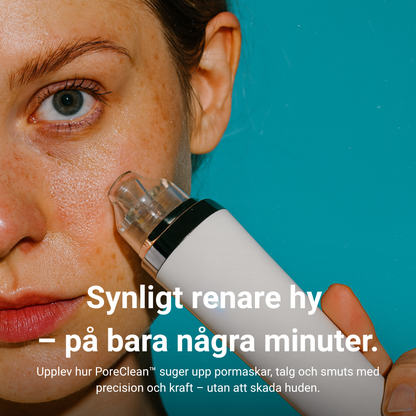 PoreClean™ – Smart hudrengöring med avancerad vakuumteknik